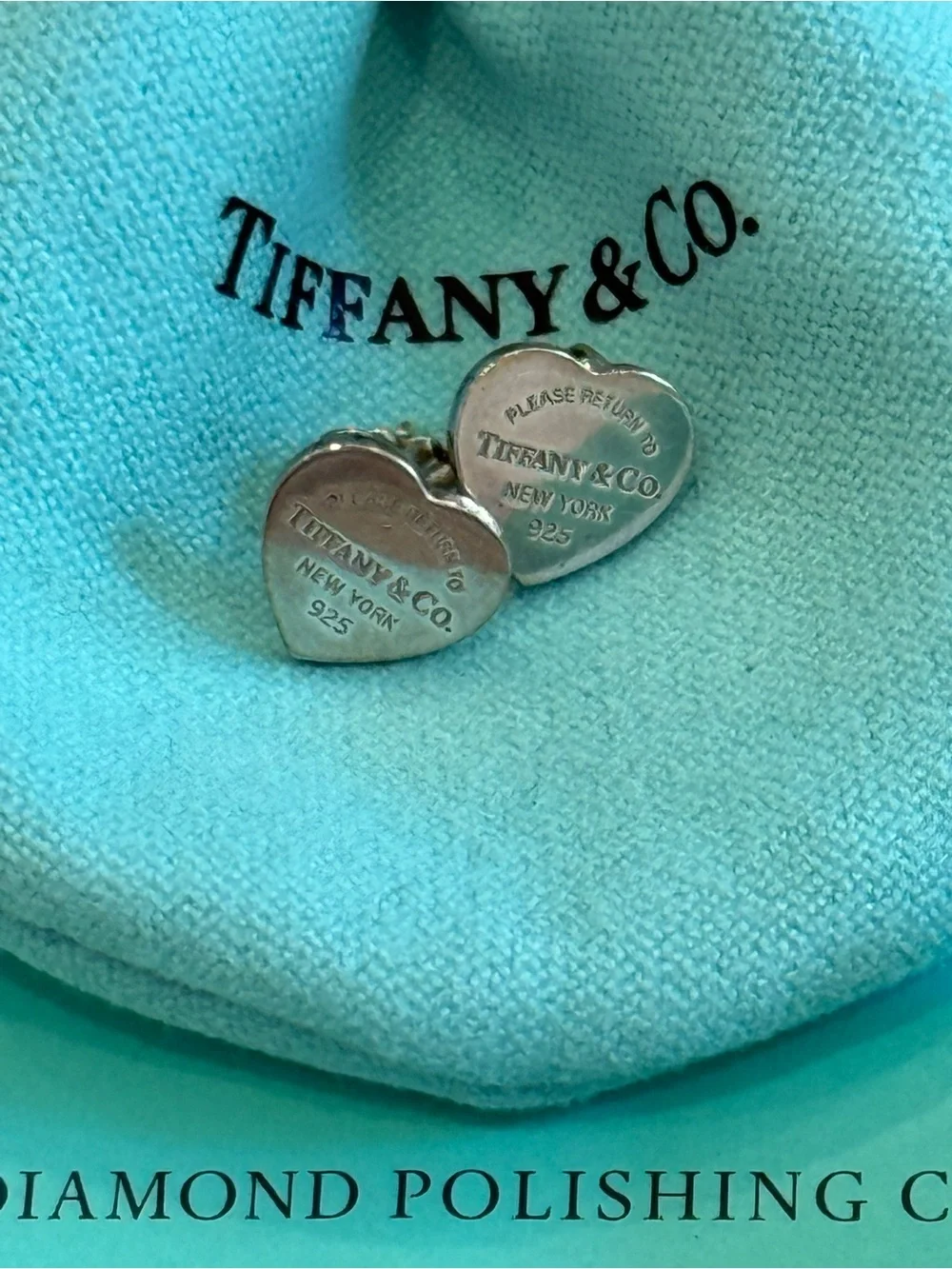 Tiffany & Co. Heart Earrings - Picture 2 of 3
